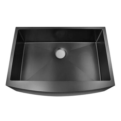 Modern 33''X21''x10'' Farm 304 Stainless Steel Sink For The Kitchen Farmhouse Apron Sink Pvd Golden Scratch-Resistant Handmade Kitchen Sinks