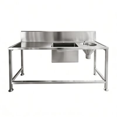 전문 제품 304 스테인레스 스틸 의료 싱크 316 병원 실험실 상업 클리닉 무료 서있는 싱크 수건