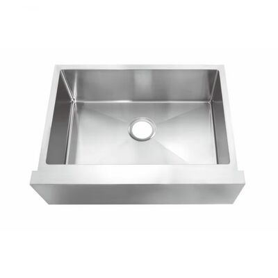 New Style Farmhouse Stainless Steel Kitchen Sinks Golden Luxury 28/34 Inch Apron Front 18 Gauge Brushed Finish Black Matte Nano Sink